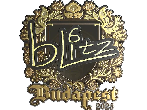 Sticker | bLitz (Gold) | Budapest 2025