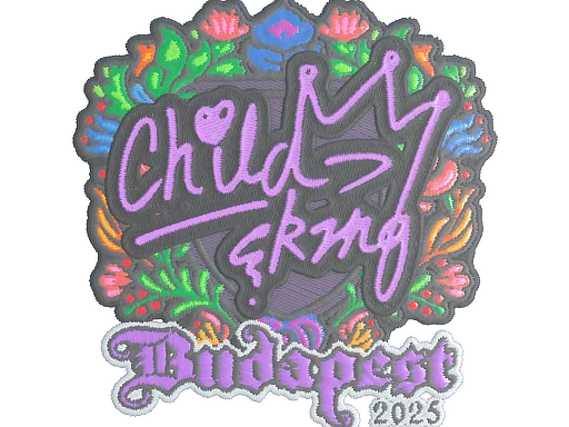 Sticker Slab | ChildKing (Embroidered) | Budapest 2025