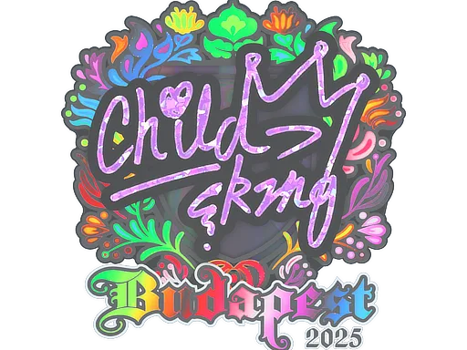 Sticker Slab | ChildKing (Holo) | Budapest 2025
