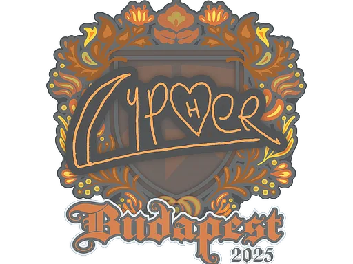 Sticker | Cypher | Budapest 2025
