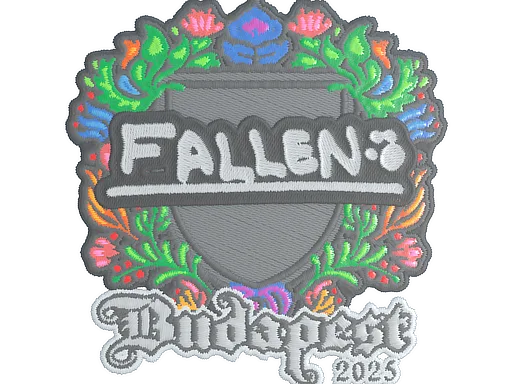 Sticker Slab | FalleN (Embroidered) | Budapest 2025