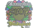 FlameZ (Embroidered, Champion) | Budapest 2025