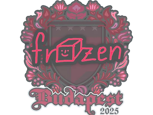 Sticker Slab | frozen | Budapest 2025