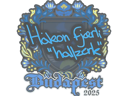 Sticker | hallzerk | Budapest 2025