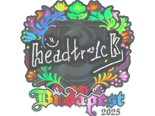Sticker Slab | headtr1ck (Holo) | Budapest 2025