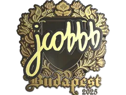Sticker | jcobbb (Gold) | Budapest 2025