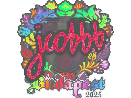 Sticker Slab | jcobbb (Holo) | Budapest 2025