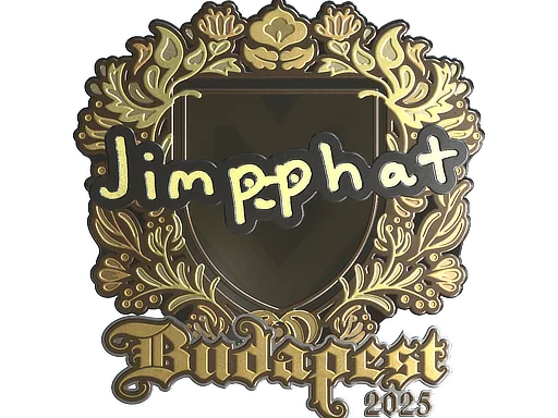 Sticker | Jimpphat (Gold) | Budapest 2025