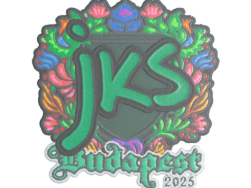 Sticker Slab | jks (Embroidered) | Budapest 2025