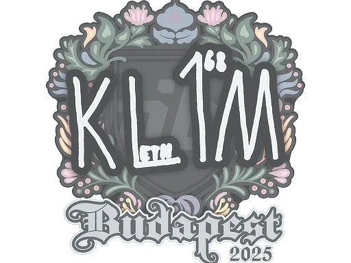 Sticker | kl1m | Budapest 2025