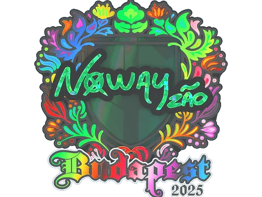 Sticker | noway (Holo) | Budapest 2025