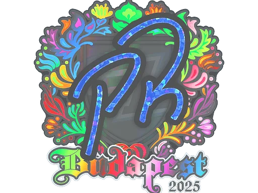 Sticker | PR (Holo) | Budapest 2025