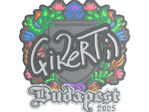 Sticker | qikert (Embroidered) | Budapest 2025