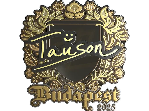 Sticker | Tauson (Gold) | Budapest 2025