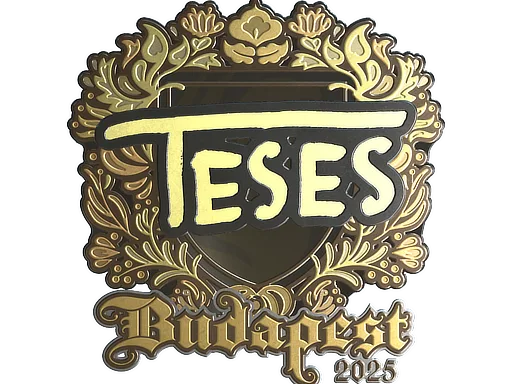 Sticker | TeSeS (Gold) | Budapest 2025