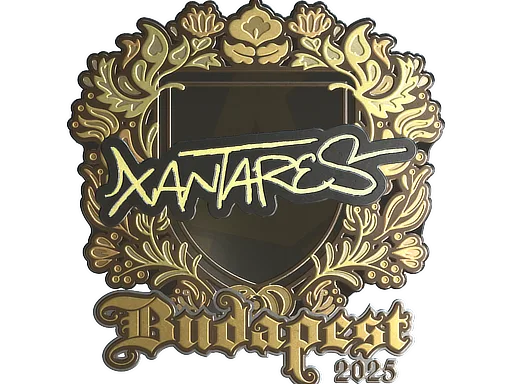 Sticker | XANTARES (Gold) | Budapest 2025