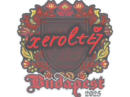 Sticker | xerolte | Budapest 2025