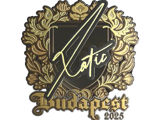Sticker | XotiC (Gold) | Budapest 2025