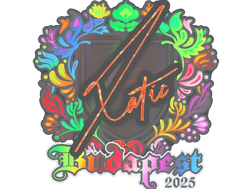 Sticker Slab | XotiC (Holo) | Budapest 2025
