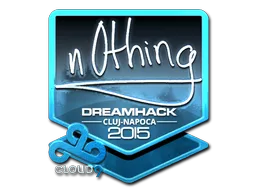 Sticker | n0thing (Foil) | Cluj-Napoca 2015