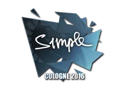 Sticker Slab | s1mple | Cologne 2016