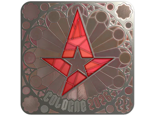 Sticker Slab | Astralis (Foil, Ranked) | Cologne 2026