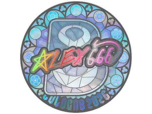 Sticker | alex666 (Holo) | Cologne 2026