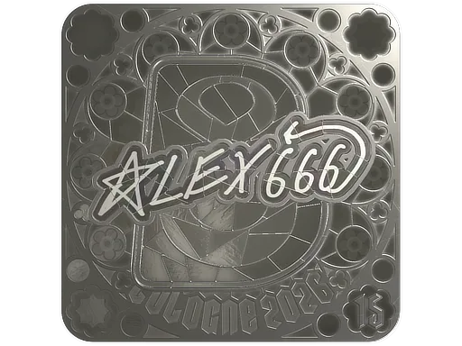 Sticker Slab | alex666 (Foil, Ranked) | Cologne 2026