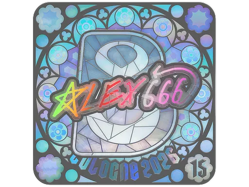 Sticker Slab | alex666 (Holo, Ranked) | Cologne 2026