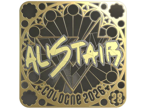 Sticker Slab | aliStair (Gold, Ranked) | Cologne 2026