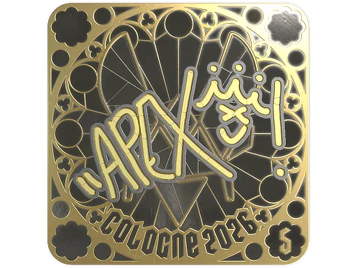 Sticker Slab | apEX (Gold, Ranked) | Cologne 2026