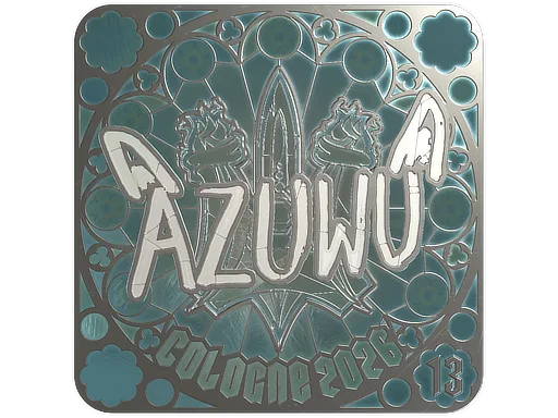 Sticker Slab | AZUWU (Foil, Ranked) | Cologne 2026