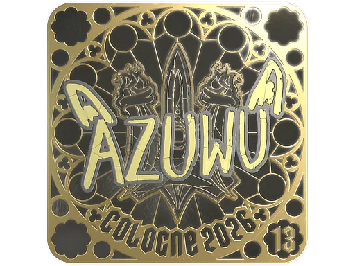 Sticker Slab | AZUWU (Gold, Ranked) | Cologne 2026