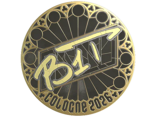 Sticker | b1t (Gold) | Cologne 2026