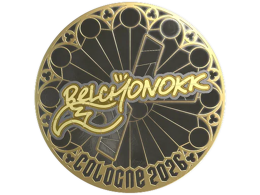 Sticker | BELCHONOKK (Gold) | Cologne 2026