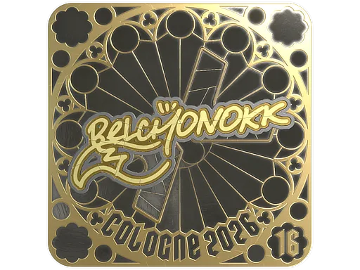Sticker Slab | BELCHONOKK (Gold, Ranked) | Cologne 2026