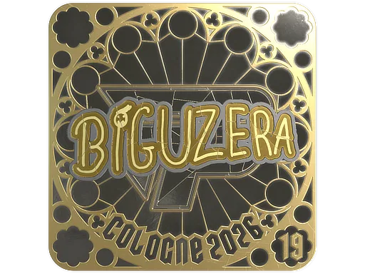 Sticker Slab | biguzera (Gold, Ranked) | Cologne 2026