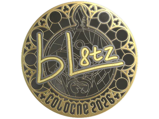 Sticker | bLitz (Gold) | Cologne 2026