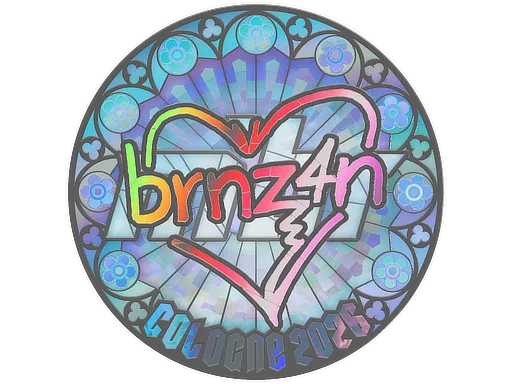 Sticker | brnz4n (Holo) | Cologne 2026