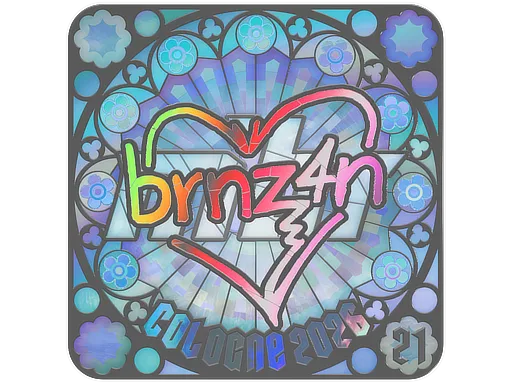 Sticker Slab | brnz4n (Holo, Ranked) | Cologne 2026