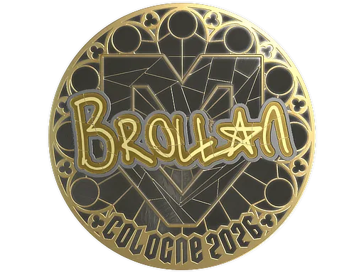 Sticker | Brollan (Gold) | Cologne 2026
