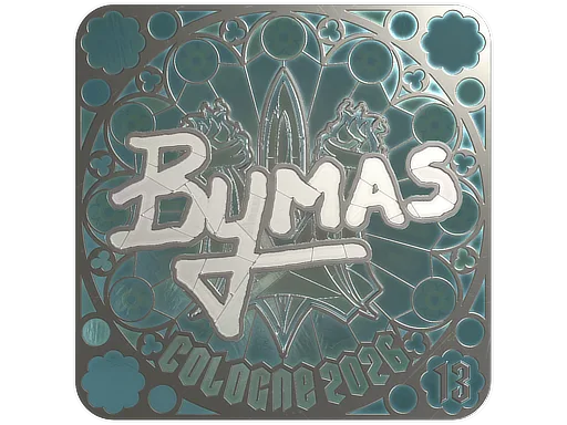 Sticker Slab | Bymas (Foil, Ranked) | Cologne 2026