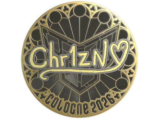 Sticker | Chr1zN (Gold) | Cologne 2026