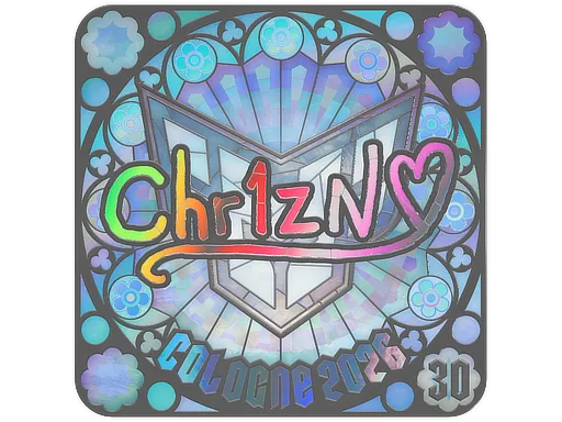 Sticker Slab | Chr1zN (Holo, Ranked) | Cologne 2026