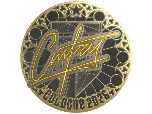 Sticker | cmtry (Gold) | Cologne 2026