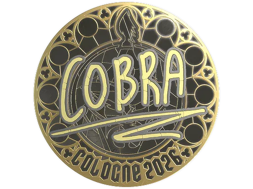 Sticker | cobra (Gold) | Cologne 2026