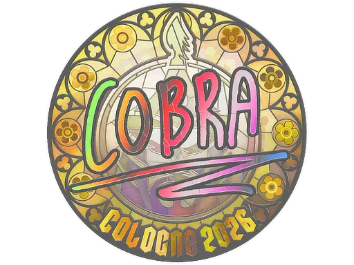 Sticker | cobra (Holo) | Cologne 2026