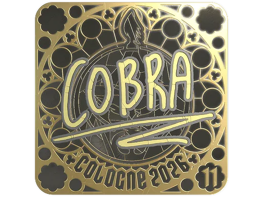 Sticker Slab | cobra (Gold, Ranked) | Cologne 2026
