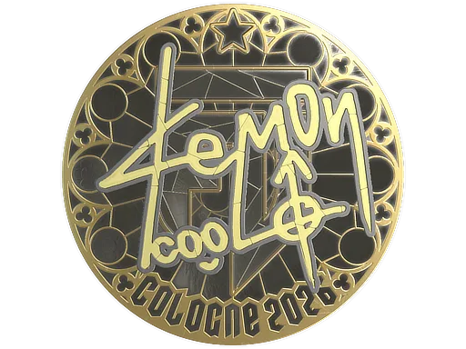 Sticker | dem0n (Gold) | Cologne 2026