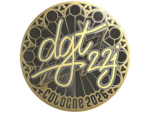 Sticker | dgt (Gold) | Cologne 2026